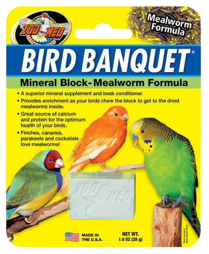 Zoomed Bird Banquet Mealworm L