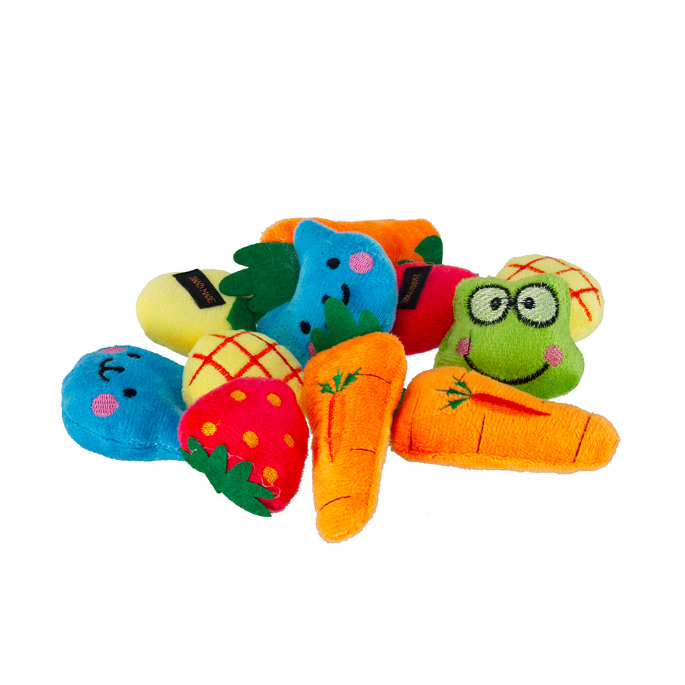 Simons Plush Fruit w/ Catnip $2.29 EACH