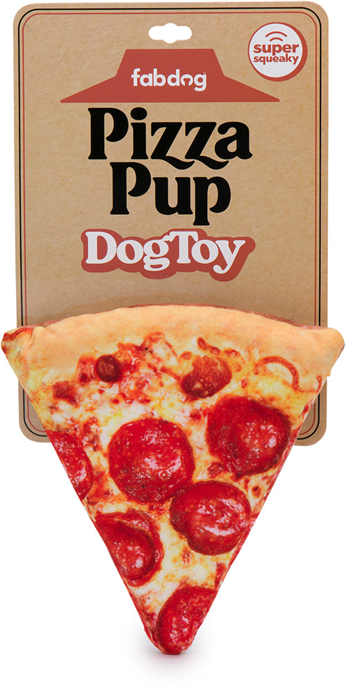 FABDOG Pizza Pup Slice Toy