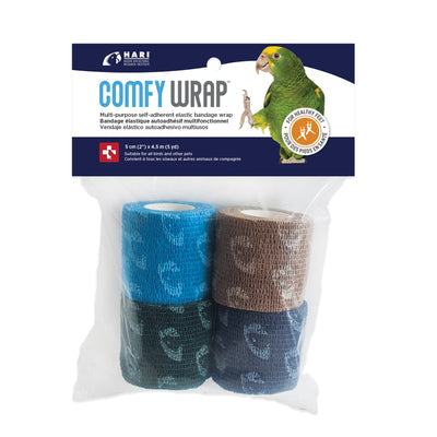 HARI Comfy Wrap Multi-Purpose Self-Adherent Elastic Bandage Wrap