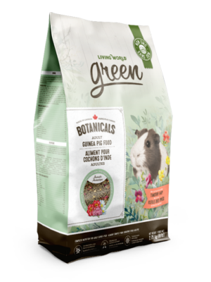 Living World Green Botanicals Adult Guinea Pig Food - 1.36 kg