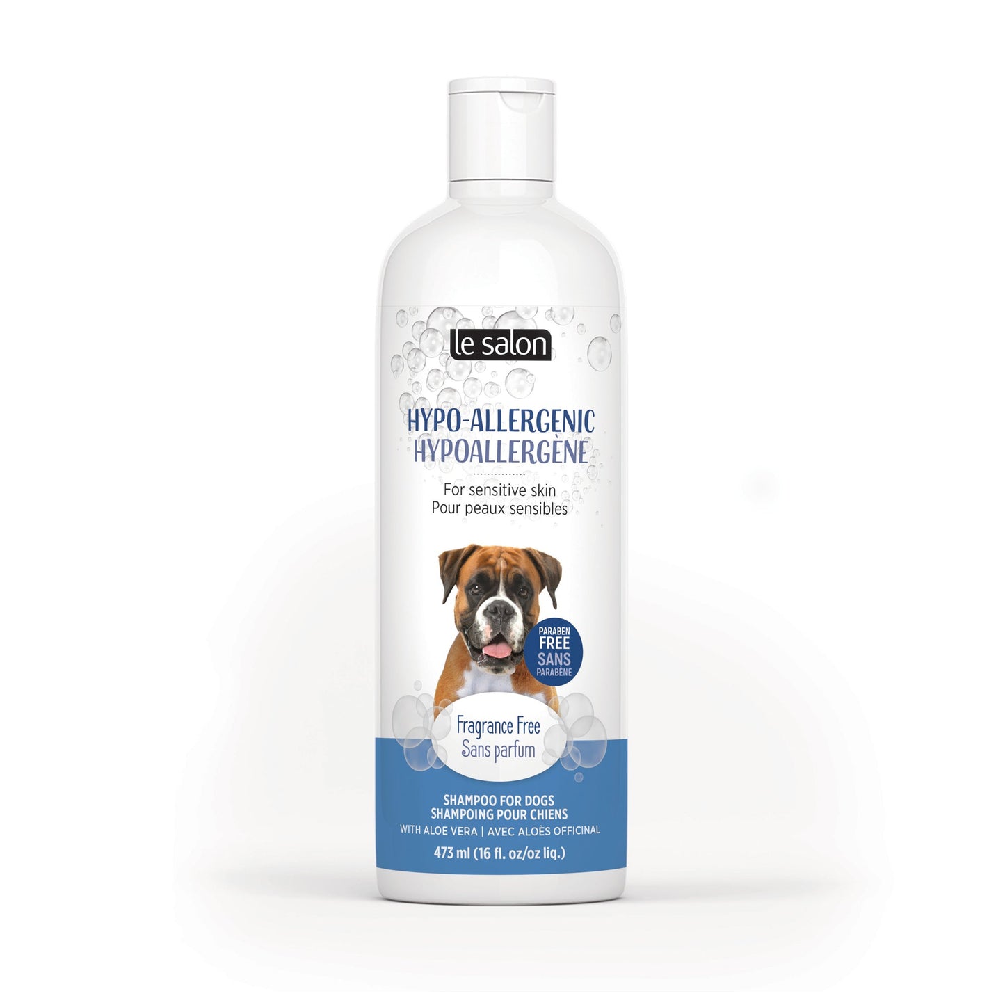 LE SALON Hypo-Allergenic Fragrance Free Shampoo for Dogs