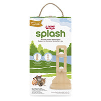 Living World SPLASH Wooden Water Bottle Stand - 14 x 12 x 28 cm