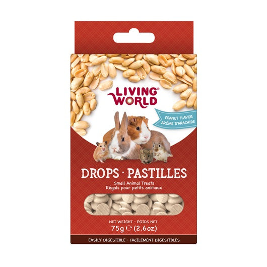 LIVING WORLD DROPS PEANUT 75g