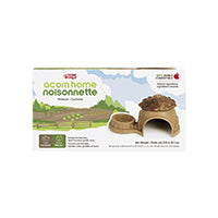 Living World Edible Acorn Home Hideout - Brown - 230 g (8.1 oz)