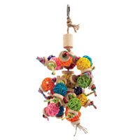 Living World Tropical Trove Foraging Mobile with Wicker