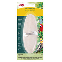 Living World Cuttlebone with Holder - Large - 15 - 18 cm (6" - 7")