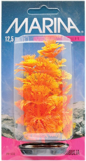Marina Vibrascaper Plastic Plant - Ambulia - Orange-Yellow - 12.5 cm (5 in)
