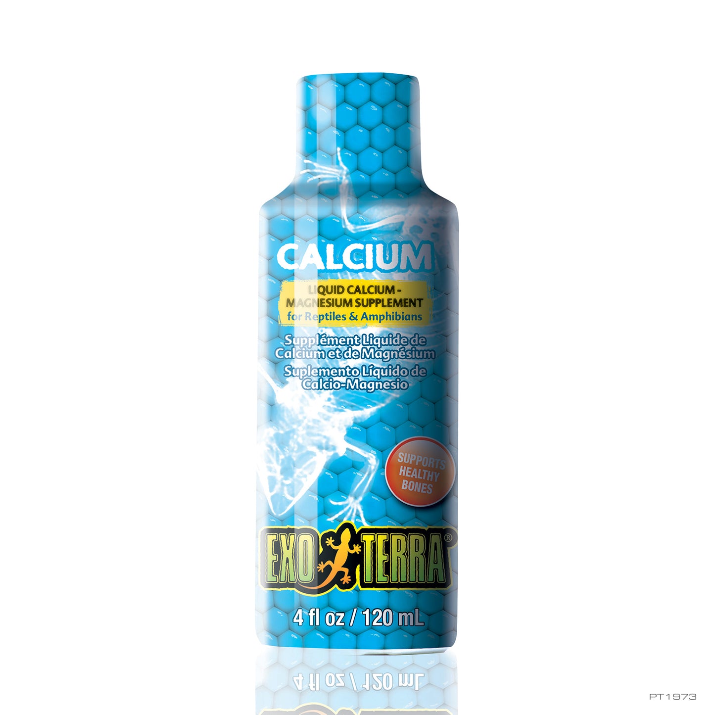 Exo Terra Calcium Liquid Calcium Magnesium Supplement - 120 ml
