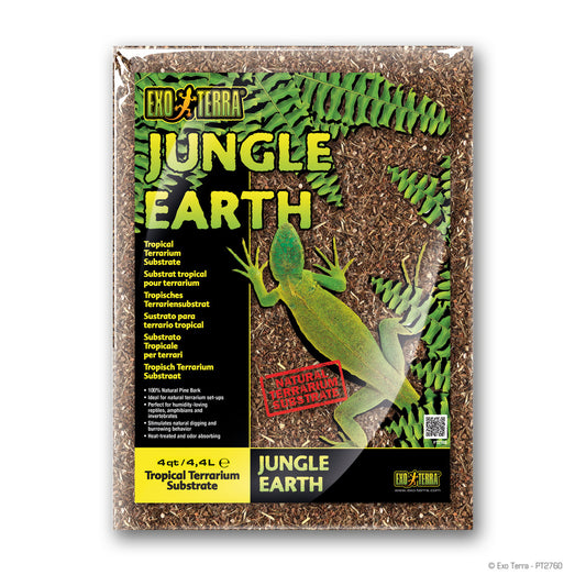 Exo Terra Jungle Earth Terrarium Substrate 4Qt