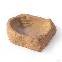 Exo Terra Sand-Glazed Ceramic Terrarium Dish - Small