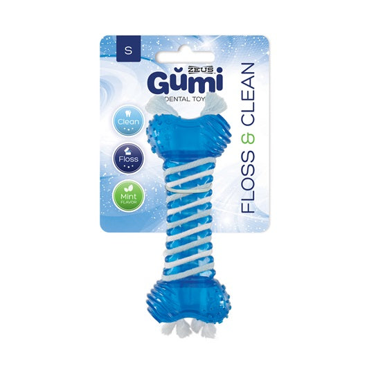 Zeus Gumi Dental Dog Toy - Floss & Clean - Small