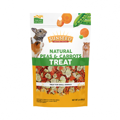 Sunseed® Natural Peas & Carrot Small Animal Treat 3.5oz