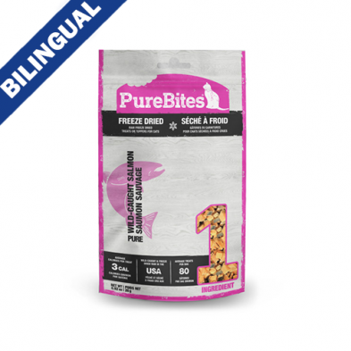 PUREBITES® WILD PACIFIC SALMON FREEZE-DRIED CAT TREATS 26 GM