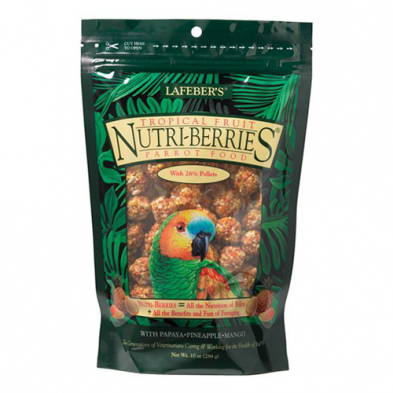 LAFEBER® TROPICAL FRUIT NUTRI-BERRIES FOR PARROTS 10 OZ