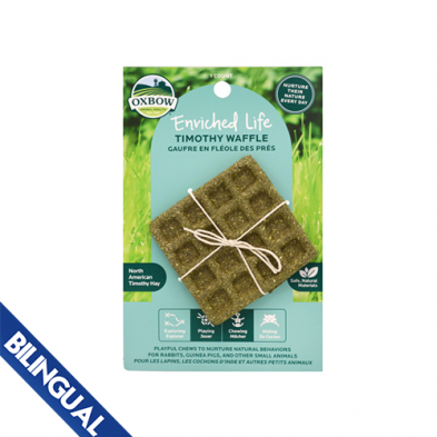 OXBOW ANIMAL HEALTH™ ENRICHED LIFE TIMOTHY WAFFLE