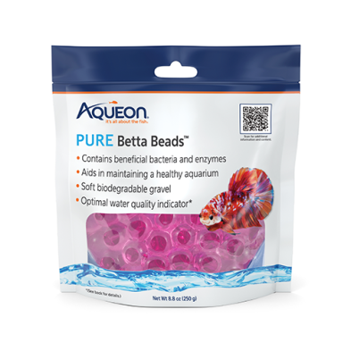 Aqueon® Betta Beads Pink 8.8 oz