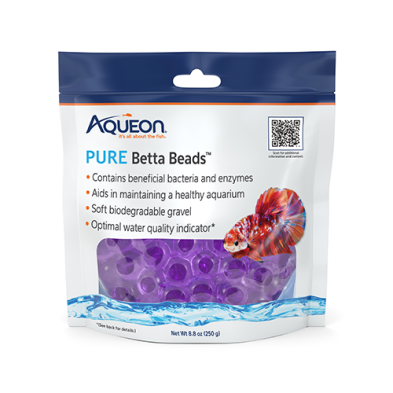 Aqueon® Betta Beads Purple 8.8 oz