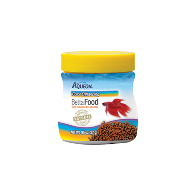 Aqueon® Betta Color Enhancing Fish Food 0.95 oz