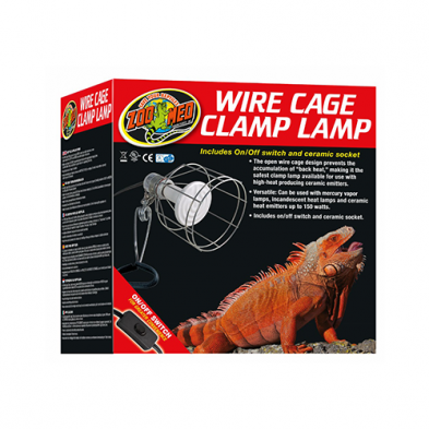 Zoo Med™ Wire Cage Clamp Lamp