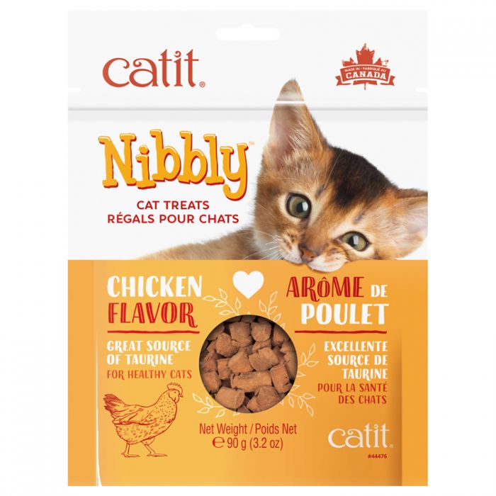 Catit Nibbly Cat Treats - Chicken Flavour - 90 g