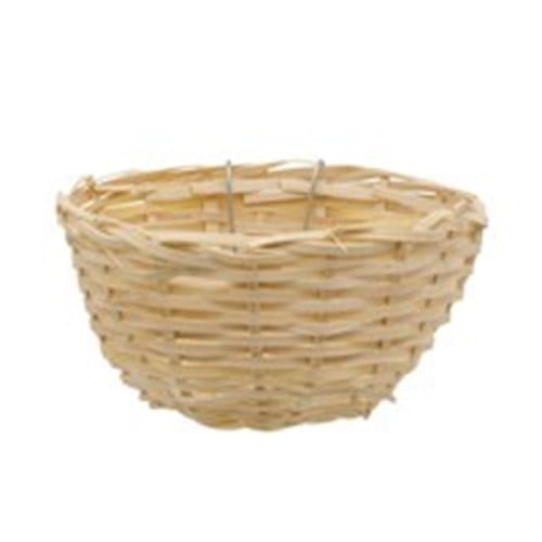 Living World Bamboo Bird Nest for Canaries, 11 cm x 5.5 cm