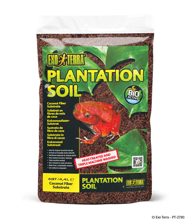 Exo Terra Plantation Soil - Bag - 4 qt