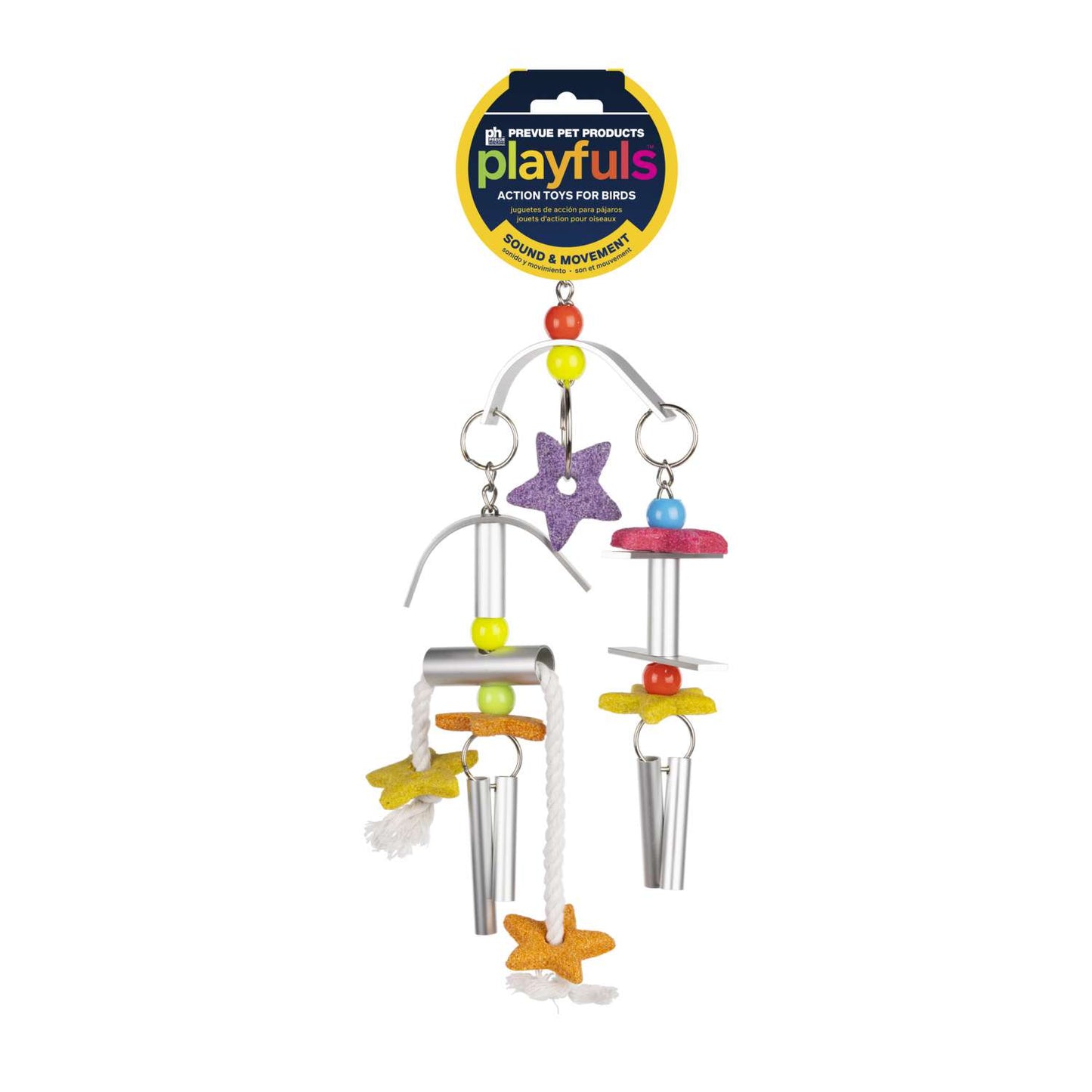 Prevue Pet Products Chime Time Whirlwind Bird Toy