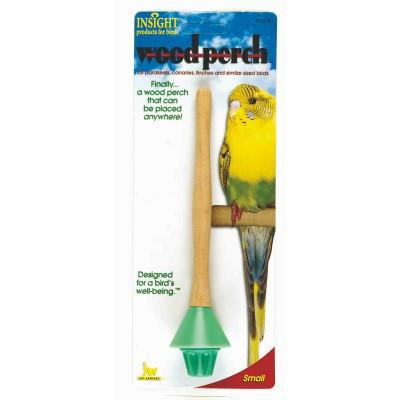 JW Pet Company Insight Wood Perch Bird Accessory, Regular