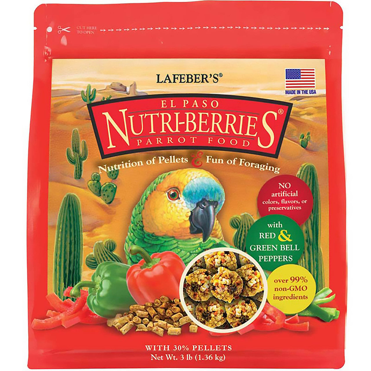 Lafeber Company El Paso Nutri-Berries Parrot Food