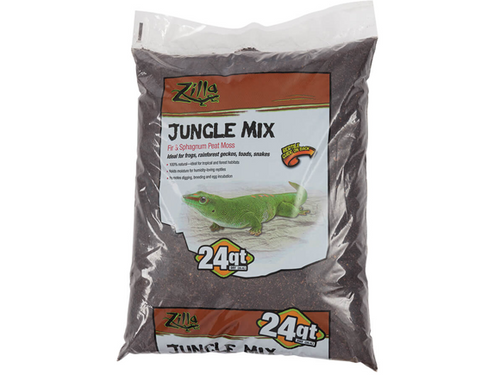 Zilla Jungle Mix - Fir & Sphagnum Peat Moss Mix- 24 QT